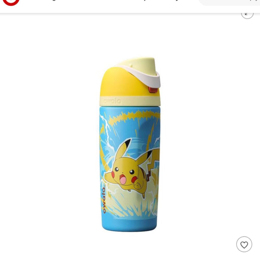 Owala 16 fl oz Stainless Steel Special Edition FreeSip Water Bottle - Pikachu